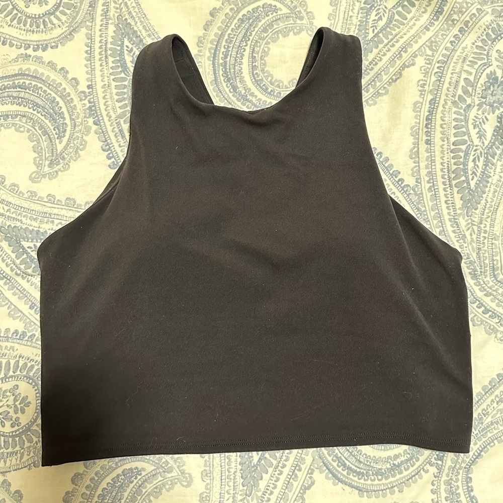 Athleta Cropped Tank Sports Bra